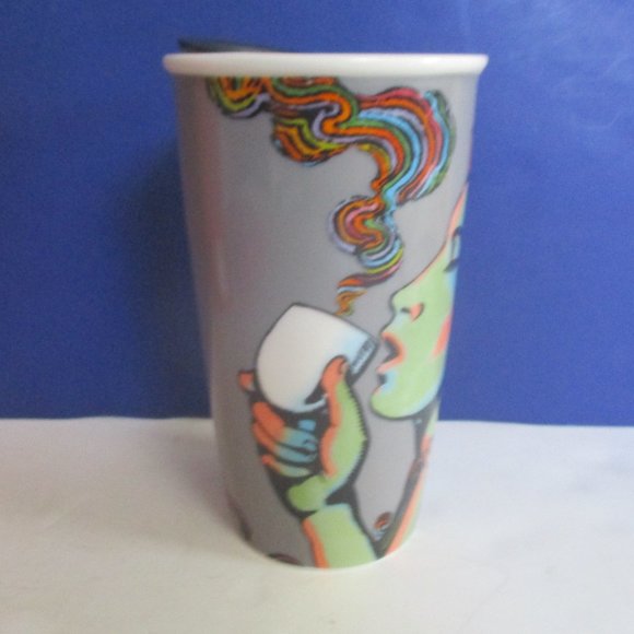 2 -- Starbucks Tumblers New Florida in Box and Used Mermaid Drinking Coffee - Picture 4 of 10